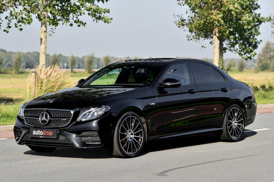 Mercedes-Benz E-Klasse AMG 43 4MATIC. Pano, Luchtv, Distro+, Memory, 360, HUD, Burm, Dodeh, CarPlay!