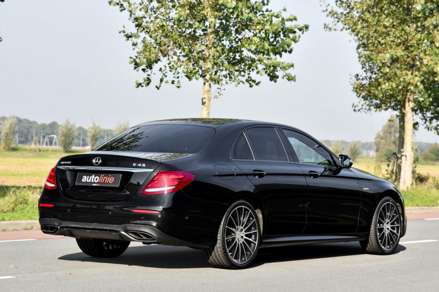 Mercedes-Benz E-Klasse AMG 43 4MATIC. Pano, Luchtv, Distro+, Memory, 360, HUD, Burm, Dodeh, CarPlay!