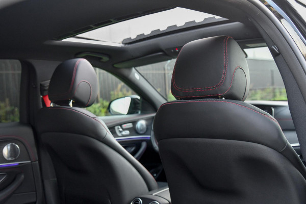 Mercedes-Benz E-Klasse AMG 43 4MATIC. Pano, Luchtv, Distro+, Memory, 360, HUD, Burm, Dodeh, CarPlay!