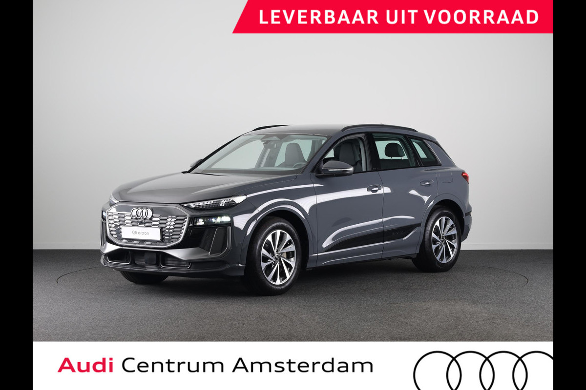 Audi Q6 e-tron Advanced edition e-tron perf 225kW/306pk 100Kwh Ha Tech Plus pakket, sportstoelen met leder, omgevingscamera's, adaptive cruisecontrol, verwarmbare voor en achterstoelen
