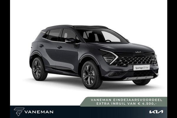 Kia Sportage 1.6 T-GDi Hybrid GT-Line Limited Edition | Cruise control adaptief met Stop&Go en stuurhulp | Kunstlederen/suede bekleding | Limited Edition