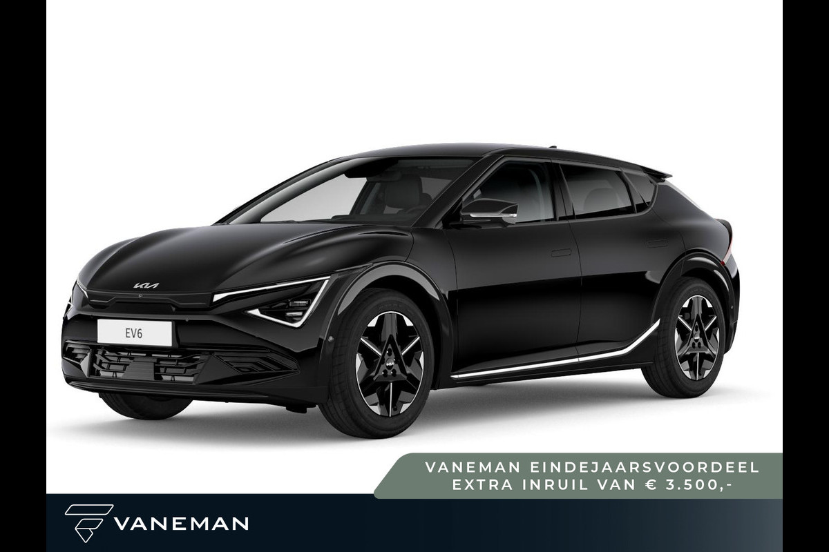 Kia Ev6 Light Edition 63 kWh | Apple Carplay/Android Auto | Lichtmetalen velgen 19"