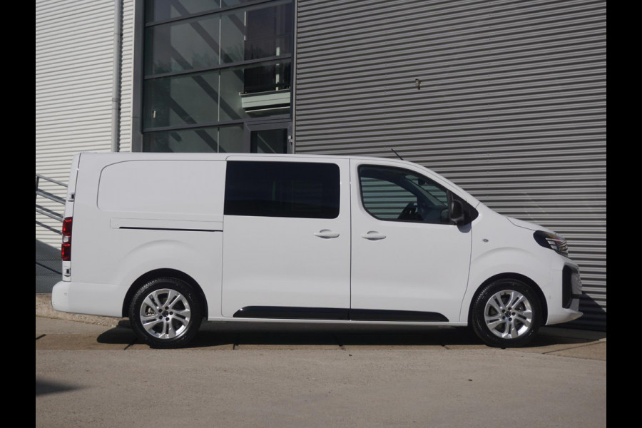Opel Vivaro Electric 75 kWh Dubbele Cabine | 2x schuifdeur | 8 jaar garantie | Dynamic Surround View Pakket | Exterieur pakket | Comfort Pakket | Winterpakket | Apple Carplay | rondom zicht camera's | LM velgen | Dodehoek detectie | parkeersensoren voor & achter | betimmering | rijklaarprijs