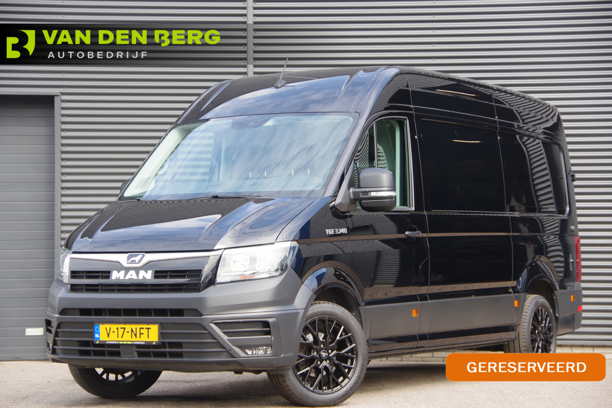 MAN TGE 35 3.140 L3H3 AUT. TREKHAAK, CAMERA, NAVI, CRUISE, AIRCO, GEVEERDE STOEL, MF STUUR, CARPLAY
