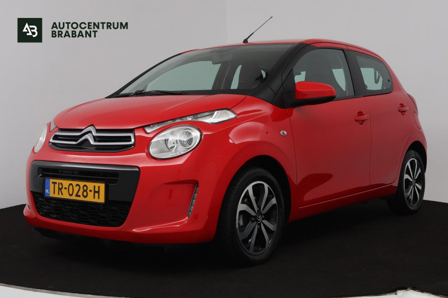 Citroën C1 1.0 VTi Shine Automaat (NAVIGATIE CARPLAY, CAMERA, STUURBEDIENING, GOED ONDERHOUDEN)