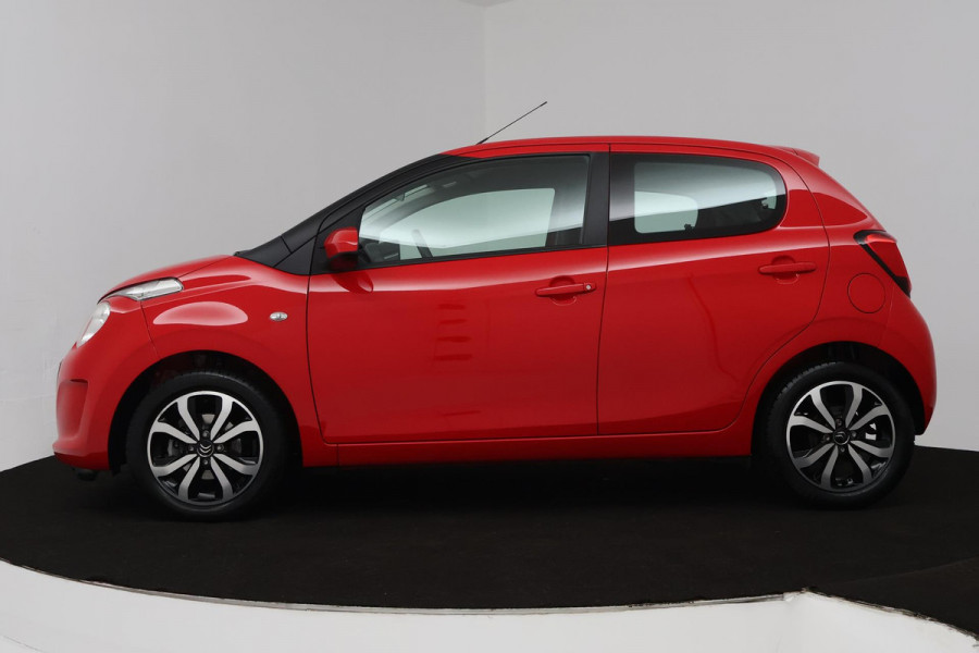 Citroën C1 1.0 VTi Shine Automaat (NAVIGATIE CARPLAY, CAMERA, STUURBEDIENING, GOED ONDERHOUDEN)