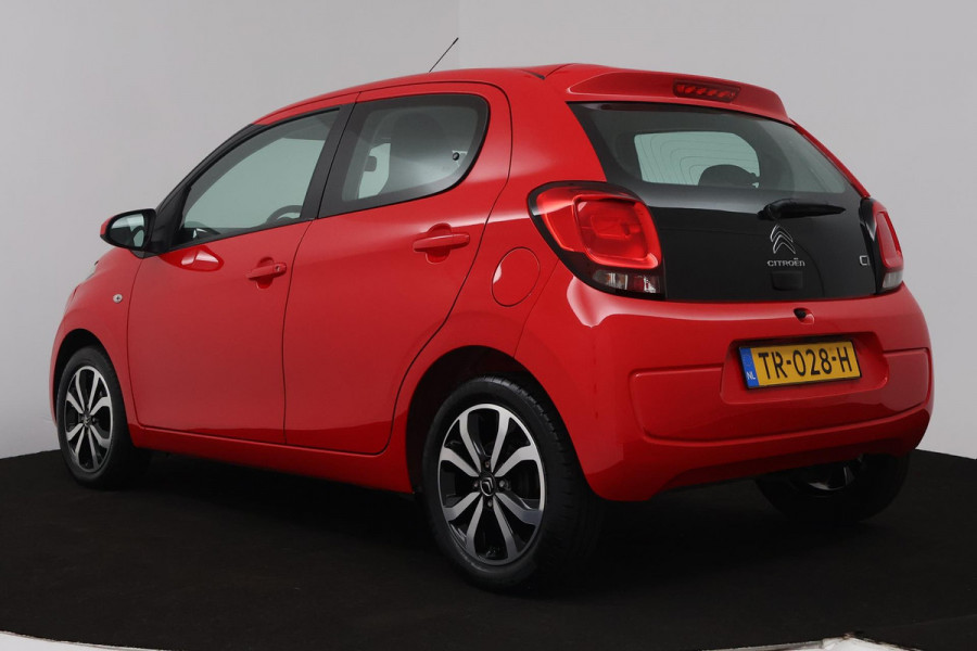 Citroën C1 1.0 VTi Shine Automaat (NAVIGATIE CARPLAY, CAMERA, STUURBEDIENING, GOED ONDERHOUDEN)