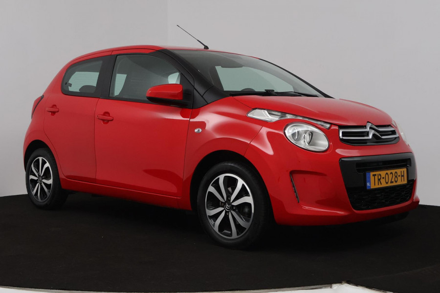 Citroën C1 1.0 VTi Shine Automaat (NAVIGATIE CARPLAY, CAMERA, STUURBEDIENING, GOED ONDERHOUDEN)