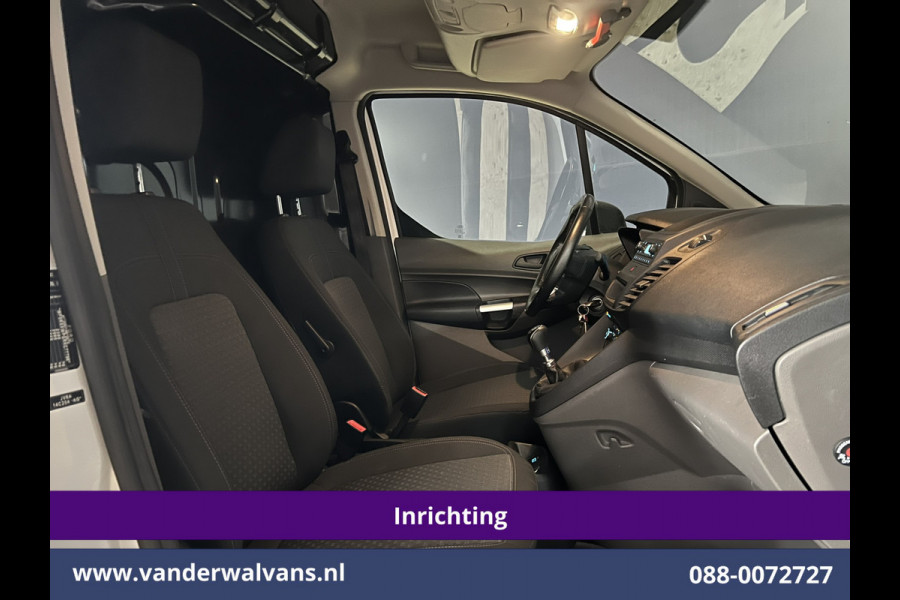 Ford Transit Connect 1.5 EcoBlue 100pk L1H1 Inrichting Euro6 Airco | Imperiaal | Trekhaak | Cruisecontrol | Verwarmde voorruit Zijdeur