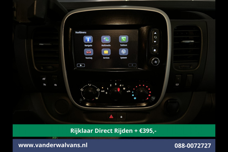 Opel Vivaro 1.6 CDTI 126pk L2H1 Dubbele Cabine Euro6 *Rijklaar Direct Rijden* Airco | 5-Zits | Camera | Navigatie | Trekhaak Cruisecontrol, Parkeersensoren