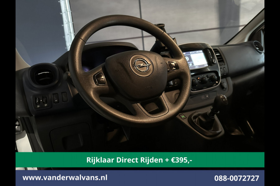 Opel Vivaro 1.6 CDTI 126pk L2H1 Dubbele Cabine Euro6 *Rijklaar Direct Rijden* Airco | 5-Zits | Camera | Navigatie | Trekhaak Cruisecontrol, Parkeersensoren