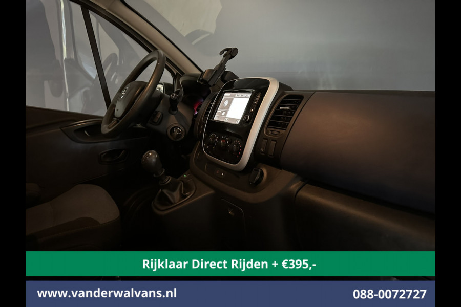 Opel Vivaro 1.6 CDTI 126pk L2H1 Dubbele Cabine Euro6 *Rijklaar Direct Rijden* Airco | 5-Zits | Camera | Navigatie | Trekhaak Cruisecontrol, Parkeersensoren