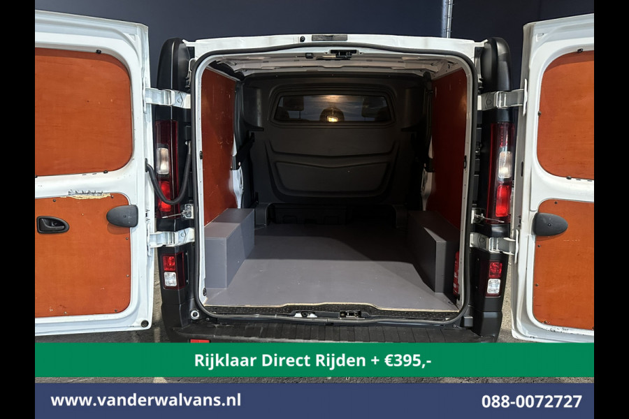 Opel Vivaro 1.6 CDTI 126pk L2H1 Dubbele Cabine Euro6 *Rijklaar Direct Rijden* Airco | 5-Zits | Camera | Navigatie | Trekhaak Cruisecontrol, Parkeersensoren