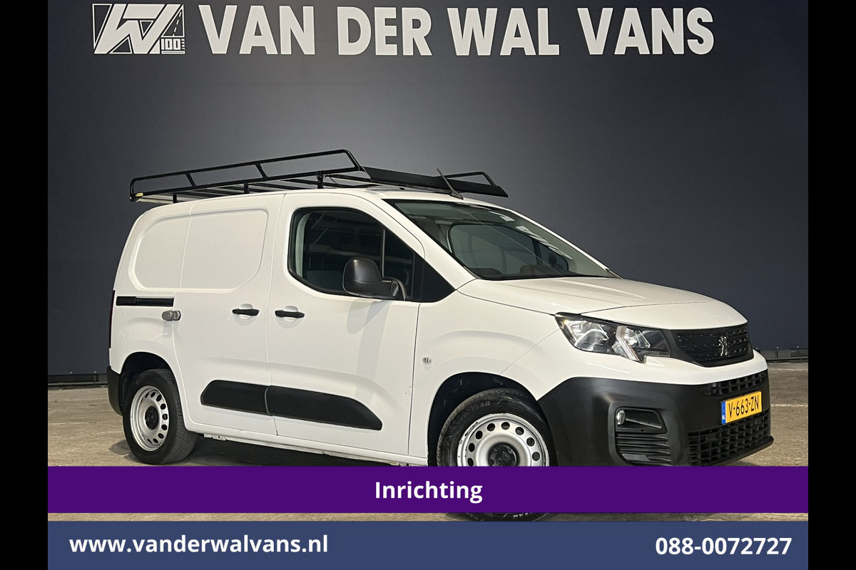 Peugeot Partner 1.6 BlueHDI 100pk L1H1 Inrichting Euro6 Airco | Imperiaal | Apple Carplay | Cruisecontrol Parkeersensoren, Android Auto