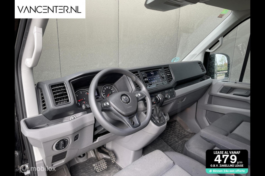 Volkswagen Crafter L3H3 140PK Automaat Carplay Zwart EURO 6