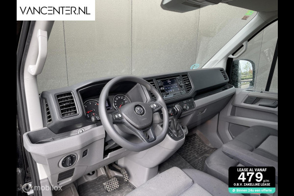 Volkswagen Crafter L3H3 140PK Automaat Carplay Zwart EURO 6