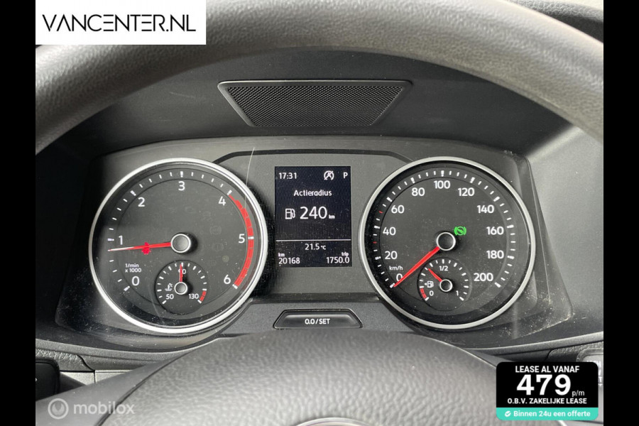 Volkswagen Crafter L3H3 140PK Automaat Carplay Zwart EURO 6