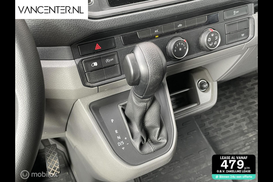 Volkswagen Crafter L3H3 140PK Automaat Carplay Zwart EURO 6