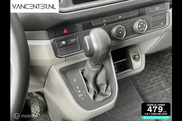 Volkswagen Crafter L3H3 140PK Automaat Carplay Zwart EURO 6