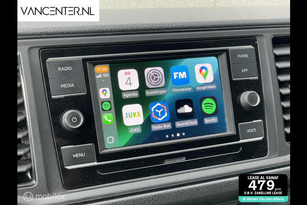 Volkswagen Crafter L3H3 140PK Automaat Carplay Zwart EURO 6