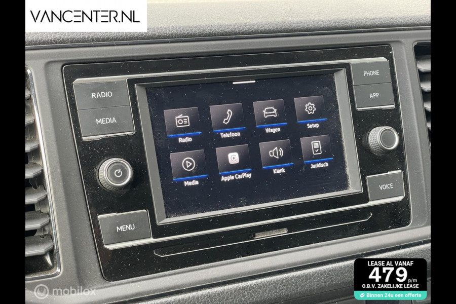 Volkswagen Crafter L3H3 140PK Automaat Carplay Zwart EURO 6