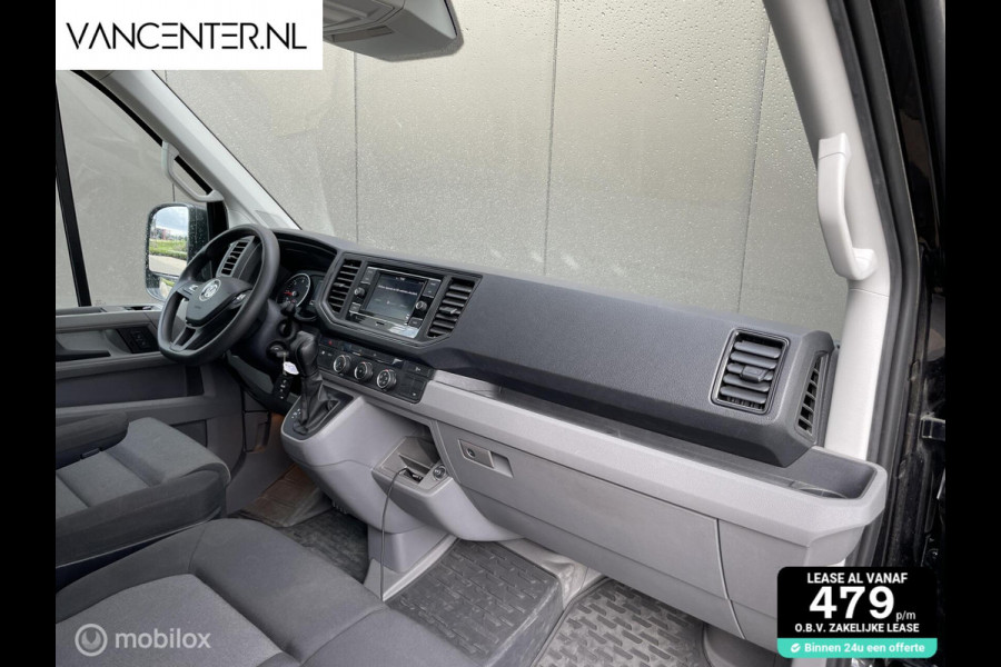 Volkswagen Crafter L3H3 140PK Automaat Carplay Zwart EURO 6
