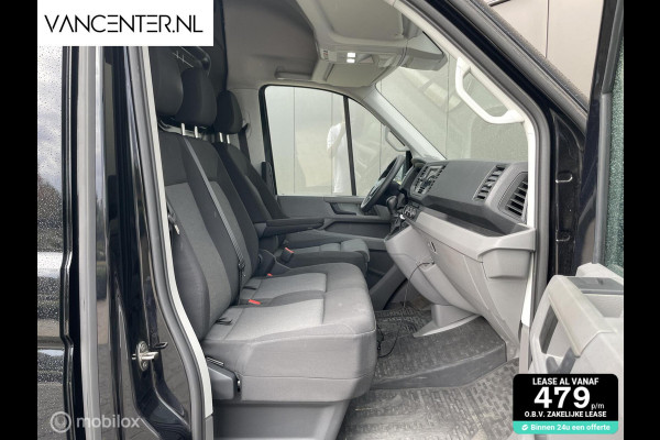 Volkswagen Crafter L3H3 140PK Automaat Carplay Zwart EURO 6