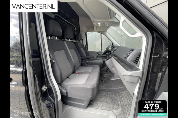 Volkswagen Crafter L3H3 140PK Automaat Carplay Zwart EURO 6