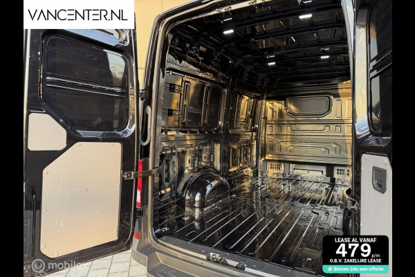 Volkswagen Crafter L3H3 140PK Automaat Carplay Zwart EURO 6