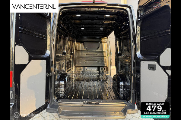 Volkswagen Crafter L3H3 140PK Automaat Carplay Zwart EURO 6