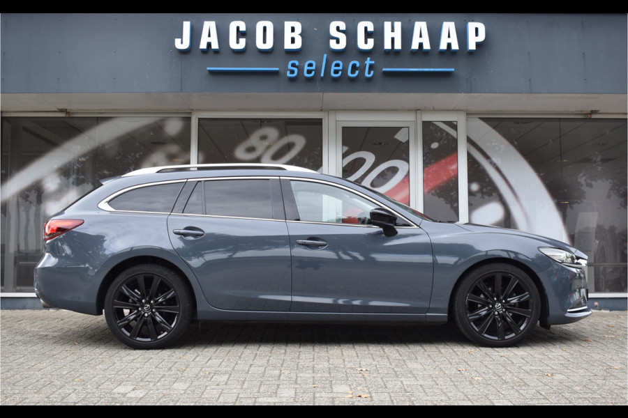 Mazda 6 Sportbreak 2.0 SA G 165 Luxury Automaat  / Navi / Adap. Cruise / 19" LM / Carplay / Cameras / Keyless / Stoelverw. + ventilatie