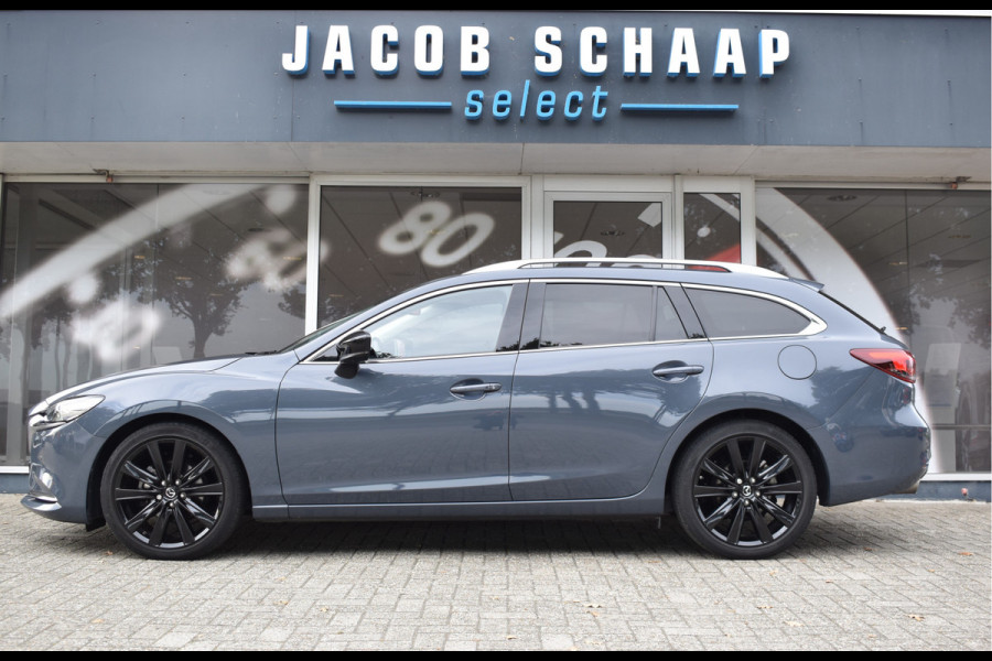 Mazda 6 Sportbreak 2.0 SA G 165 Luxury Automaat  / Navi / Adap. Cruise / 19" LM / Carplay / Cameras / Keyless / Stoelverw. + ventilatie