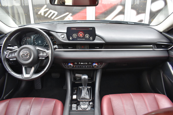 Mazda 6 Sportbreak 2.0 SA G 165 Luxury Automaat  / Navi / Adap. Cruise / 19" LM / Carplay / Cameras / Keyless / Stoelverw. + ventilatie