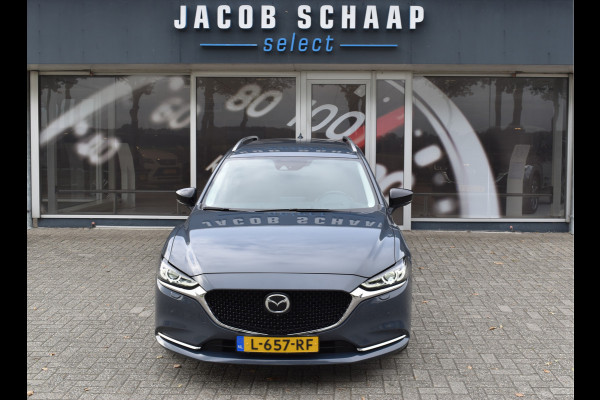 Mazda 6 Sportbreak 2.0 SA G 165 Luxury Automaat  / Navi / Adap. Cruise / 19" LM / Carplay / Cameras / Keyless / Stoelverw. + ventilatie