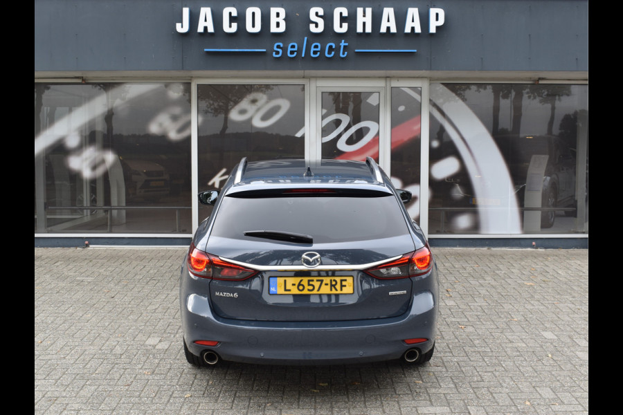 Mazda 6 Sportbreak 2.0 SA G 165 Luxury Automaat  / Navi / Adap. Cruise / 19" LM / Carplay / Cameras / Keyless / Stoelverw. + ventilatie