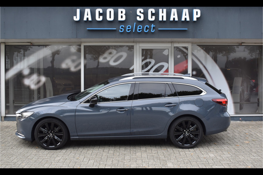 Mazda 6 Sportbreak 2.0 SA G 165 Luxury Automaat  / Navi / Adap. Cruise / 19" LM / Carplay / Cameras / Keyless / Stoelverw. + ventilatie