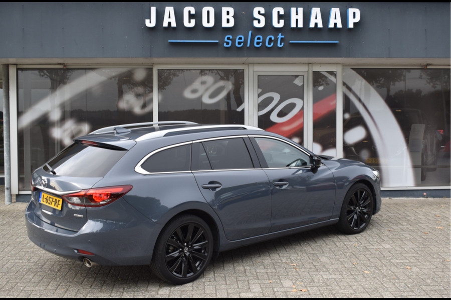 Mazda 6 Sportbreak 2.0 SA G 165 Luxury Automaat  / Navi / Adap. Cruise / 19" LM / Carplay / Cameras / Keyless / Stoelverw. + ventilatie