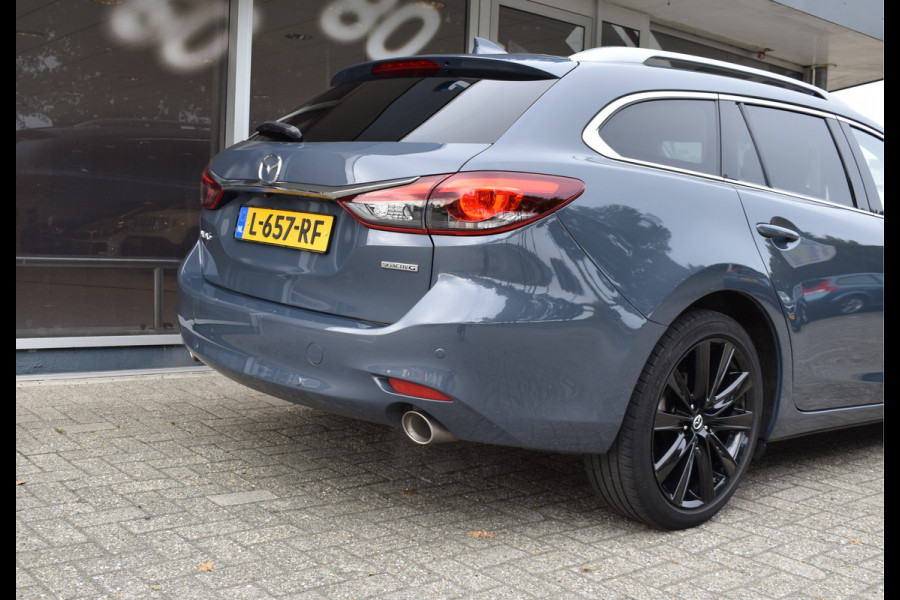 Mazda 6 Sportbreak 2.0 SA G 165 Luxury Automaat  / Navi / Adap. Cruise / 19" LM / Carplay / Cameras / Keyless / Stoelverw. + ventilatie