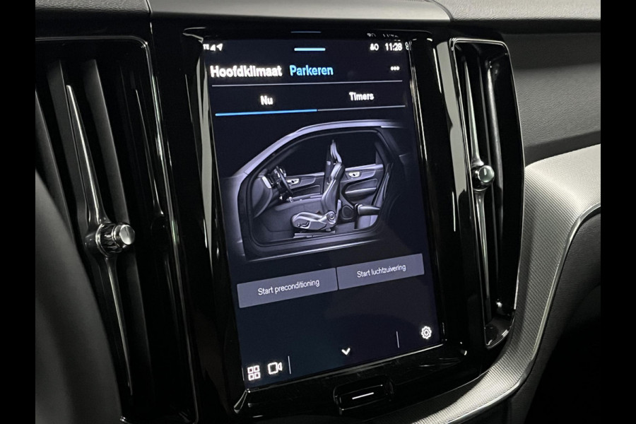 Volvo XC60 2.0 T6 Plug-in hybrid Black Edition | Open dak | Adapt. Cruise | Stoel-/Stuurverwarming | Memory seats | 21"