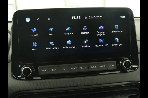 Hyundai Kona 1.6 GDI HEV Fashion | Head-Up | Adaptive cruise | Camera | Carplay | Krell Audio | Keyless | Navigatie | Digital Cockpit | Climate control