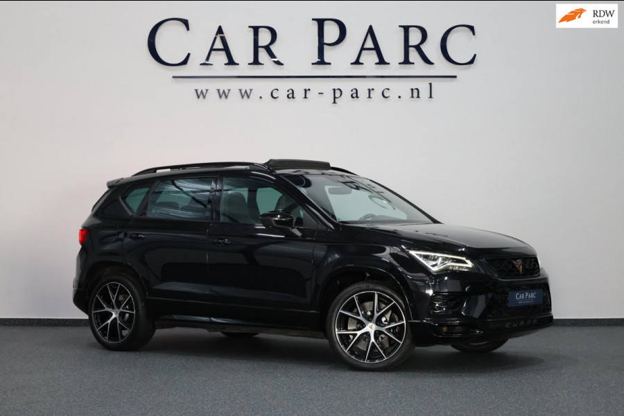 CUPRA Ateca 2.0 TSI 4DRIVE 300+PK LED/VIRTUAL/SFEER/BEATS/PANO/KUIP+ALCANTARA+S.VERWARMING/19" LMV/CAM/ACC/ECC/12 MDN GARANTIE!
