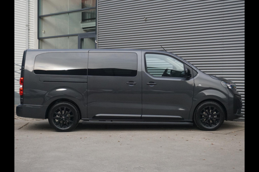 Opel Vivaro Electric 75 kWh Dubbele Cabine | 2x schuifdeur | Surround View NAV Pakket | Winterpakket | Exterieur pakket | Comfort Pakket  | Betimmering | LM velgen | RVS sidebars | Full Eco LED verlichting | rijklaarprijs