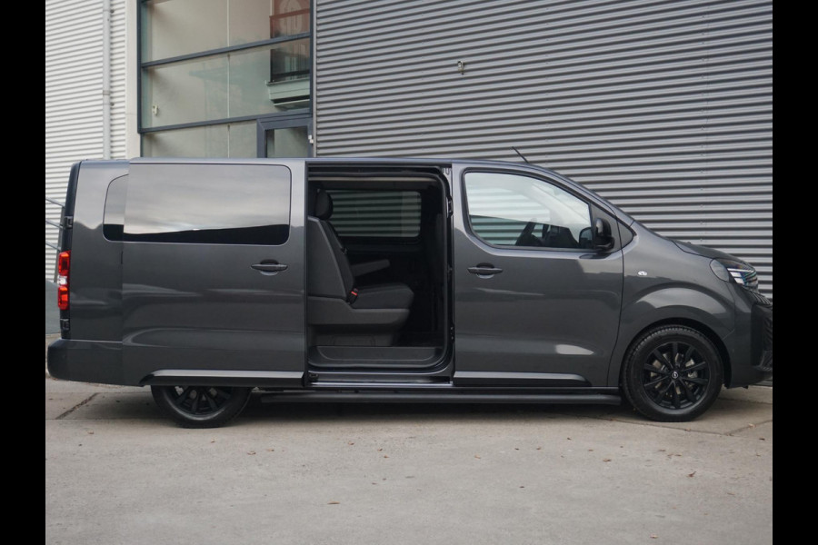 Opel Vivaro Electric 75 kWh Dubbele Cabine | 2x schuifdeur | Surround View NAV Pakket | Winterpakket | Exterieur pakket | Comfort Pakket  | Betimmering | LM velgen | RVS sidebars | Full Eco LED verlichting | rijklaarprijs