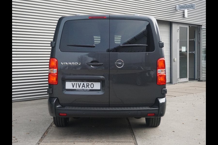 Opel Vivaro Electric 75 kWh Dubbele Cabine | 2x schuifdeur | Surround View NAV Pakket | Winterpakket | Exterieur pakket | Comfort Pakket  | Betimmering | LM velgen | RVS sidebars | Full Eco LED verlichting | rijklaarprijs