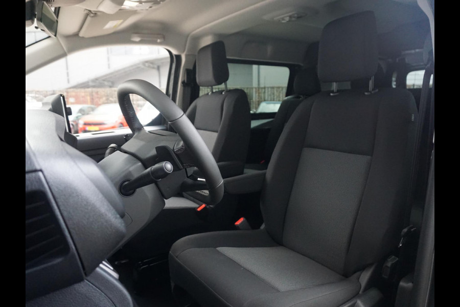 Opel Vivaro Electric 75 kWh Dubbele Cabine | 2x schuifdeur | Surround View NAV Pakket | Winterpakket | Exterieur pakket | Comfort Pakket  | Betimmering | LM velgen | RVS sidebars | Full Eco LED verlichting | rijklaarprijs