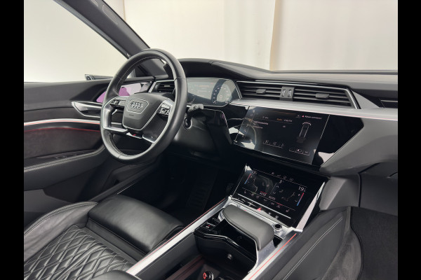 Audi e-tron Sportback 55 Quattro S-Line 95 kWh [ 3-Fase ] {SOH-92%} (INCL-BTW) *PANO | VIRTUAL-MIRRORS | AUDI-DESIGN-LEATHER | ADAPTIVE-CRUISE | TOP-VIEW |  BANG/OLUFSEN-SURROUND | MEMORY-PACK | KEYLESS | HEATED-SPORTSEATS | DIGI-COCKPIT | NAVI-FULLMAP | ...
