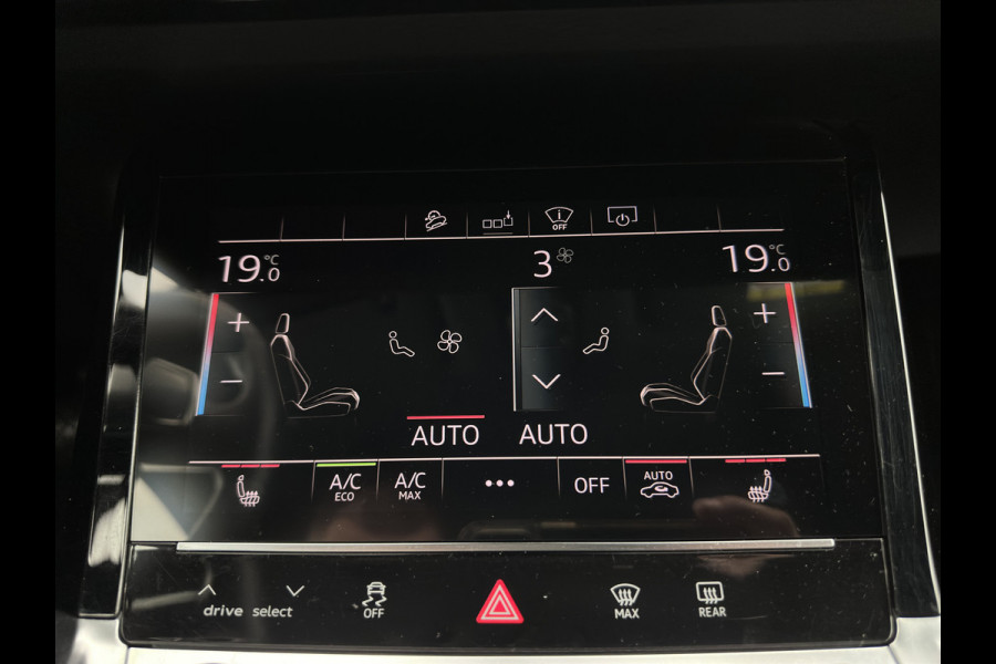Audi e-tron Sportback 55 Quattro S-Line 95 kWh [ 3-Fase ] {SOH-92%} (INCL-BTW) *PANO | VIRTUAL-MIRRORS | AUDI-DESIGN-LEATHER | ADAPTIVE-CRUISE | TOP-VIEW |  BANG/OLUFSEN-SURROUND | MEMORY-PACK | KEYLESS | HEATED-SPORTSEATS | DIGI-COCKPIT | NAVI-FULLMAP | ...