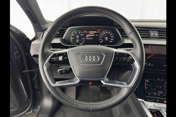 Audi e-tron Sportback 55 Quattro S-Line 95 kWh [ 3-Fase ] {SOH-92%} (INCL-BTW) *PANO | VIRTUAL-MIRRORS | AUDI-DESIGN-LEATHER | ADAPTIVE-CRUISE | TOP-VIEW |  BANG/OLUFSEN-SURROUND | MEMORY-PACK | KEYLESS | HEATED-SPORTSEATS | DIGI-COCKPIT | NAVI-FULLMAP | ...