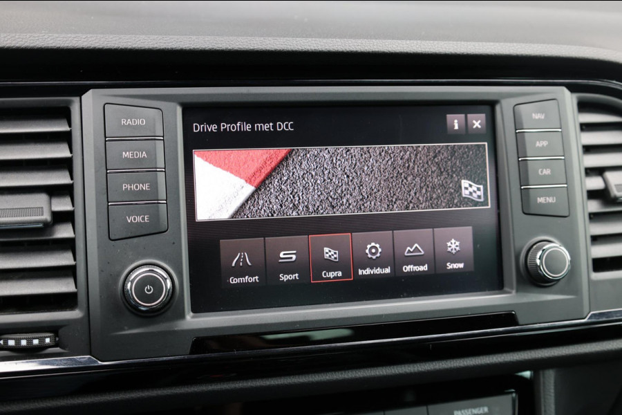 CUPRA Ateca 2.0 TSI 4DRIVE 300+PK LED/VIRTUAL/SFEER/BEATS/PANO/HALF LEDER+ALCANTARA+S.VERWARMING/19/CAM/ACC/ECC/12 MDN GARANTIE!