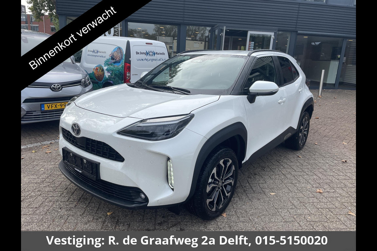 Toyota Yaris Cross 1.5 Hybrid 115 Dynamic Luxury | Stuur- & Stoelverwarming | Dodehoek detectie | Parkeersensoren | Navigatie Toyota Yaris Cross 1.5 Hybrid 115 Dynamic Luxury | Stuur- & Stoelverwarming | Dodehoek detectie | Parkeersensoren | Navigatie